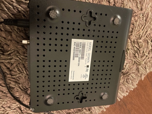 Thomson Modem DCM476 - photo 2