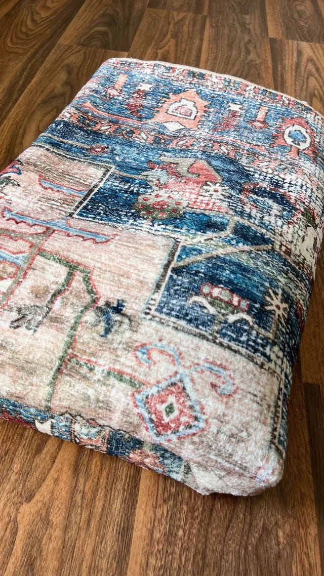New 5'3" x 8' Machine-Washable Rugs (Different Patterns Availabl - photo 2