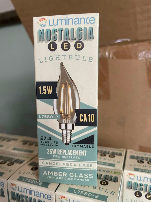 12-Pack Nostalgia LED Light Bulbs (New) - photo 2