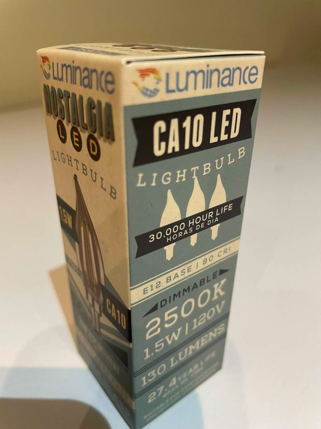 12-Pack Nostalgia LED Light Bulbs (New) - photo 3