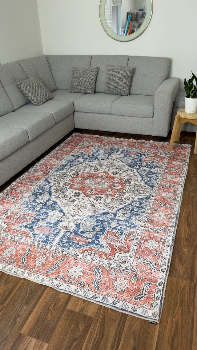 New Machine Washable Rug 7' x 10' - photo 3
