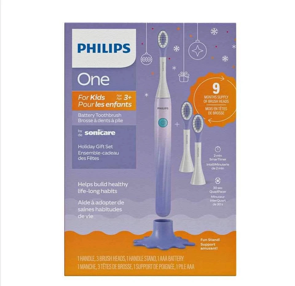 Kids Electric Toothbrush - Purple