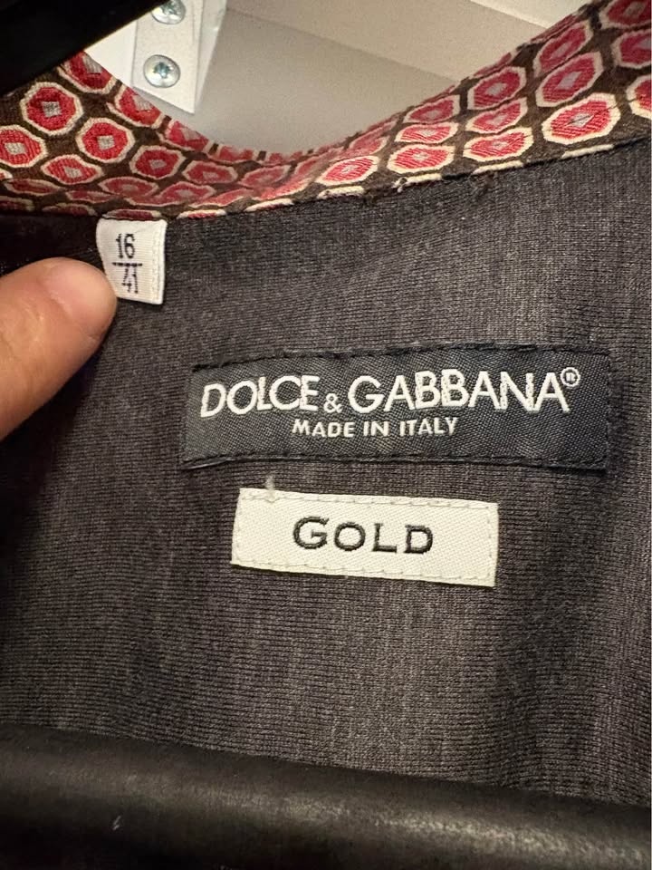 Dolce & Gabbana Gold Label Men's Gray Shirt - Made in Italy - photo 3
