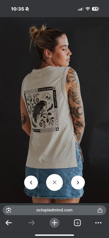 ADAPTING VINTAGE TANK - $35 - Medium - photo 5