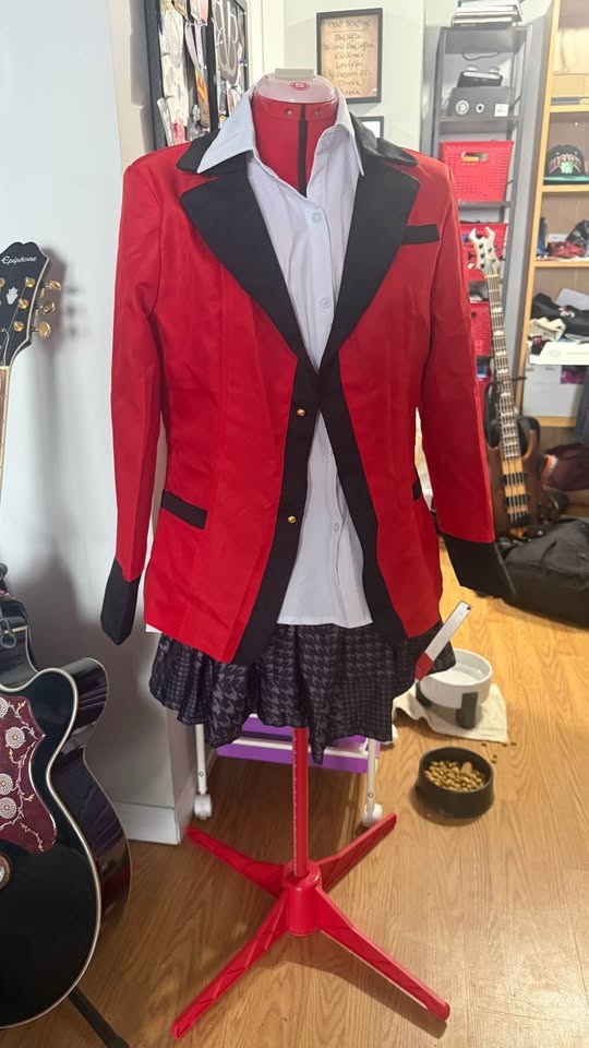 Kakegurui Cosplay (blazer, shirt, skirt) - fits M/L - photo 2