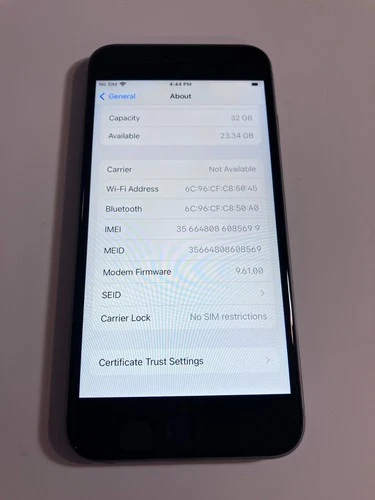 iPhone 6s 32GB Space Gray Unlocked A1688 Battery 82% - photo 2