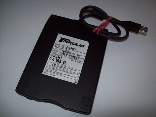 Targus Slim External USB Floppy Disk Drive 3.5" PA905U