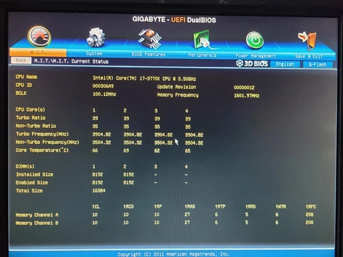 Gigabyte GA-Z77X-UD5H + Intel i7-3770K + 16GB DDR3 RAM - photo 2