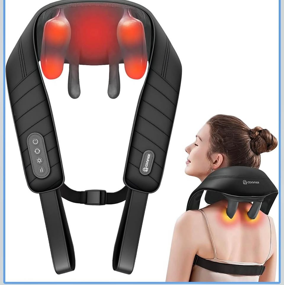 COMFIER Shiatsu Neck Massager with Heat