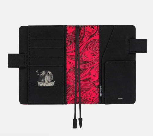 Hobonichi Junji Ito Tomie A6 Cover, Stamps Sticky Note, Board - photo 2