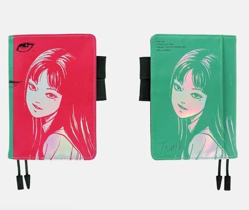 Hobonichi Junji Ito Tomie A6 Cover, Stamps Sticky Note, Board - photo 3