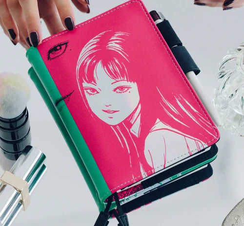 Hobonichi Junji Ito Tomie A6 Cover, Stamps Sticky Note, Board - photo 4
