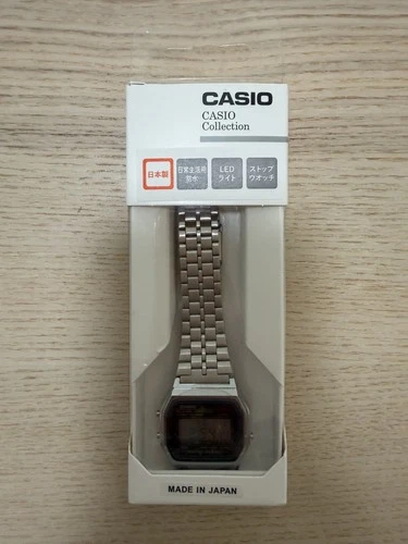 Casio Men's Watch A159WA-N1JH Silver Retro Digital - photo 3