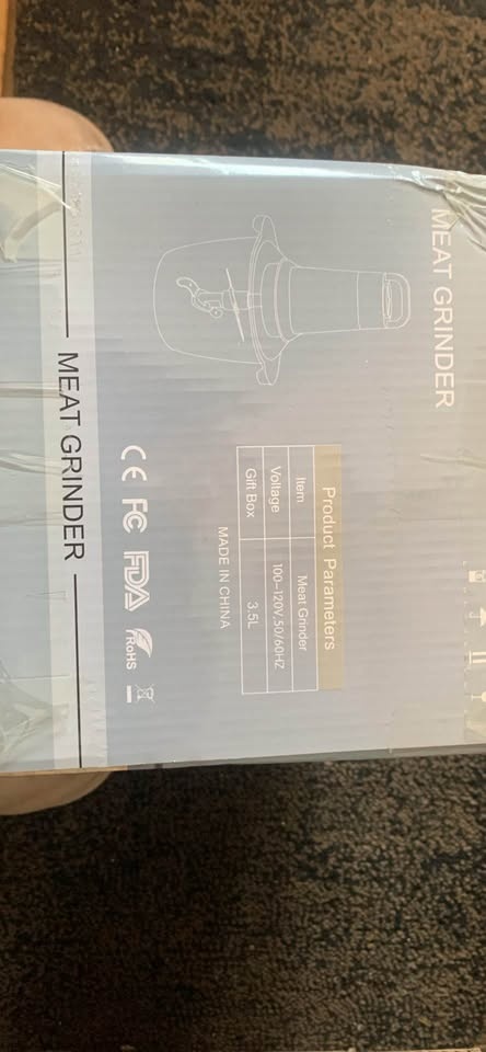 Qinkada 500W 3.5L Meat Grinder Food Processor - photo 2