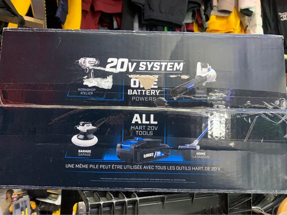 HART 20V 3 Tool Combo Kit Drill Impact Driver Saw - photo 3
