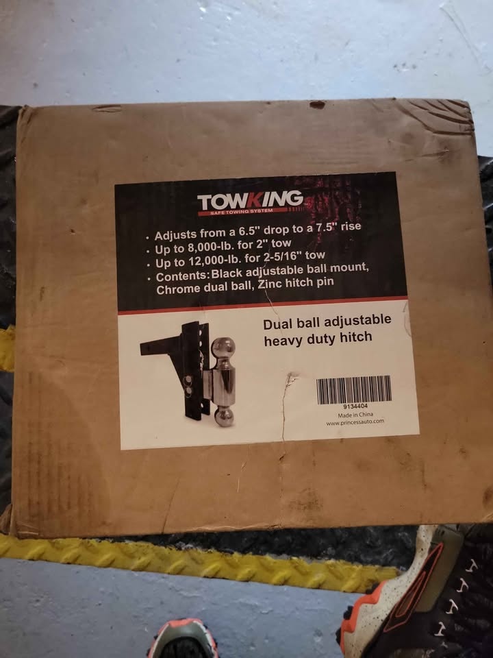 TOWKING Dual Ball Adjustable Heavy Duty Hitch - photo 2