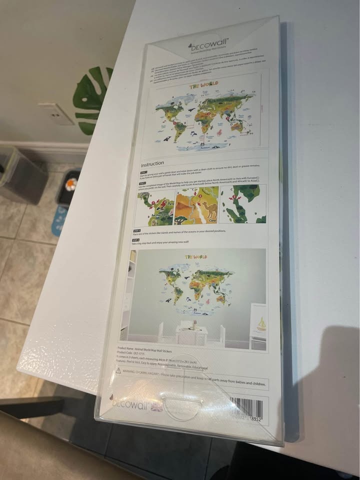 New Animal World Wall Stickers - photo 4