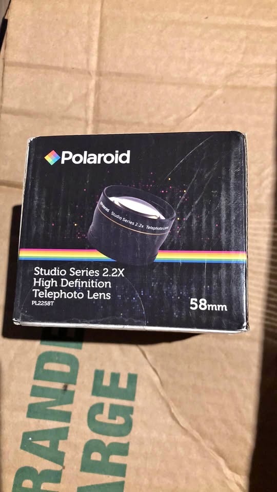 New 2.2X HD Camera Lens 58mm