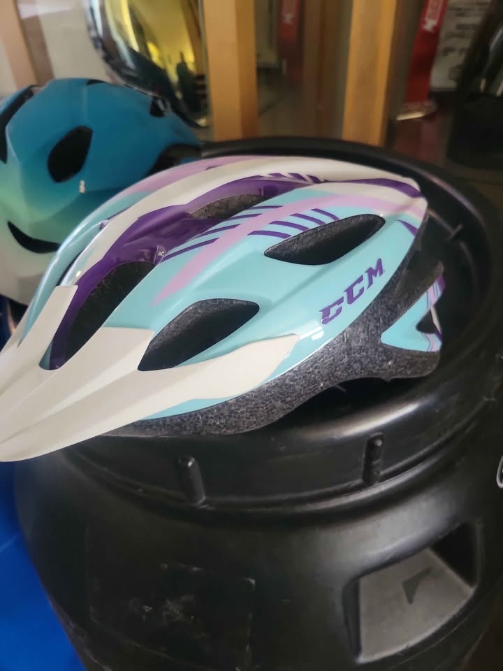 2 youth size kids helmets - $22 for both - photo 2