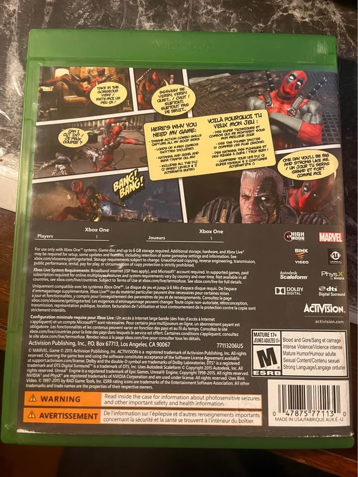 Deadpool Xbox One - photo 2