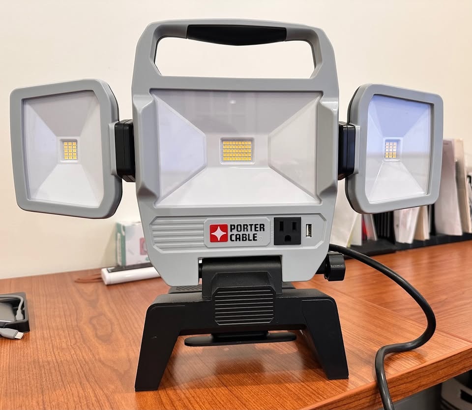 Porter Cable Triple Head Folding Work Light (Hwy 7/Leslie) - photo 2