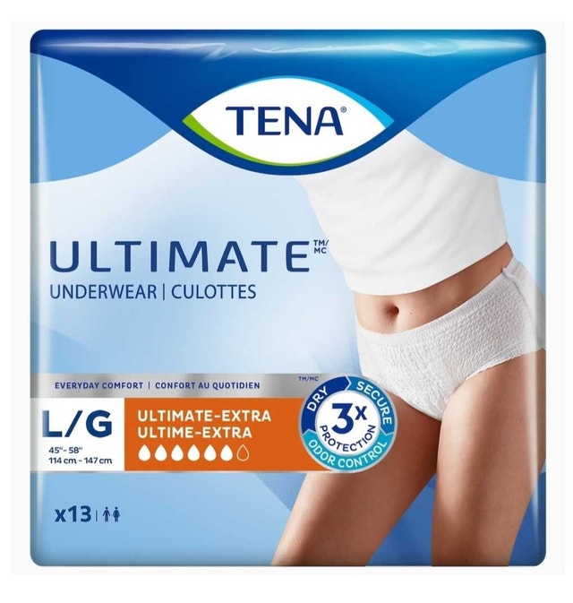 Tena UNISEX Inconvenience Underwear - L