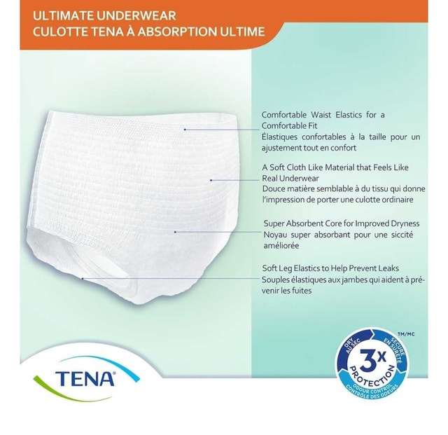 Tena UNISEX Inconvenience Underwear - L - photo 4