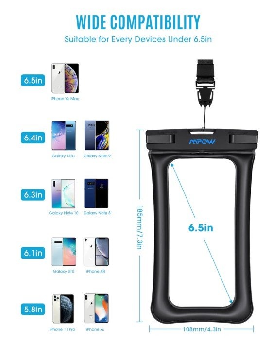MPOW PA084A Waterproof Phone Pouch - photo 2