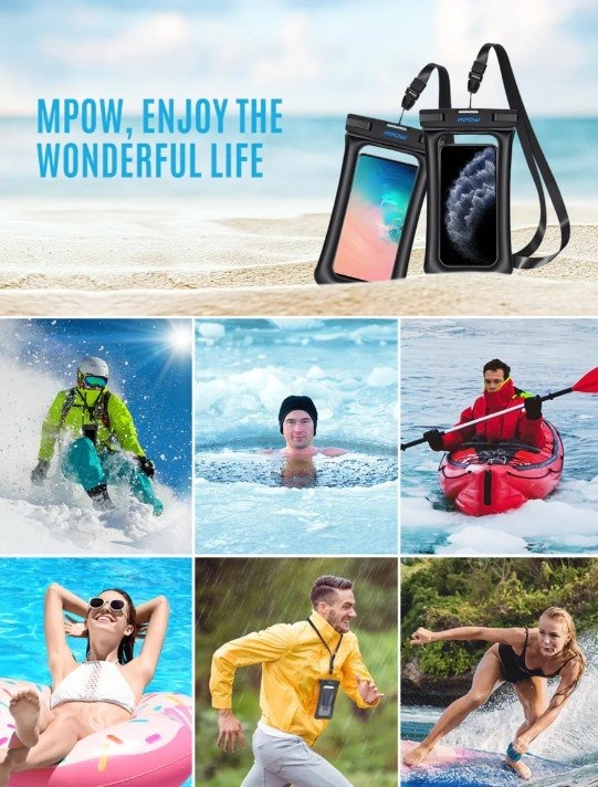 MPOW PA084A Waterproof Phone Pouch - photo 3