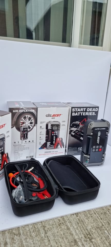 Celbest 4-in-1 Jump Starter & Tire Inflator - 3750A - photo 2