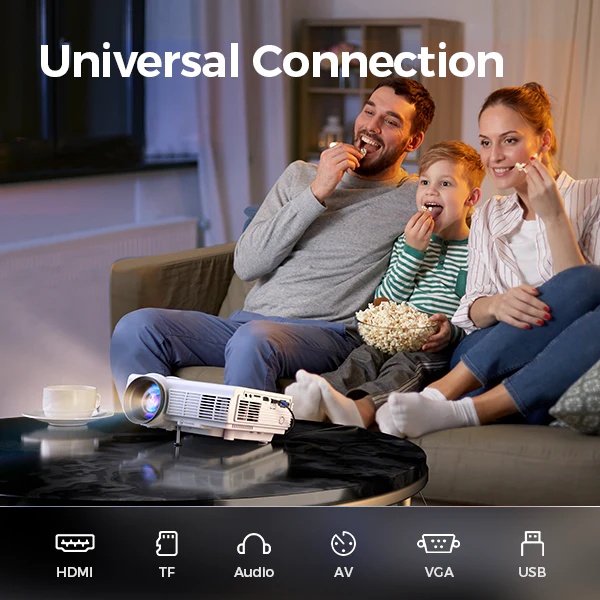 BRAND NEW Vankyo - Leisure 3 Mini Projector (1080P Supported) - photo 4