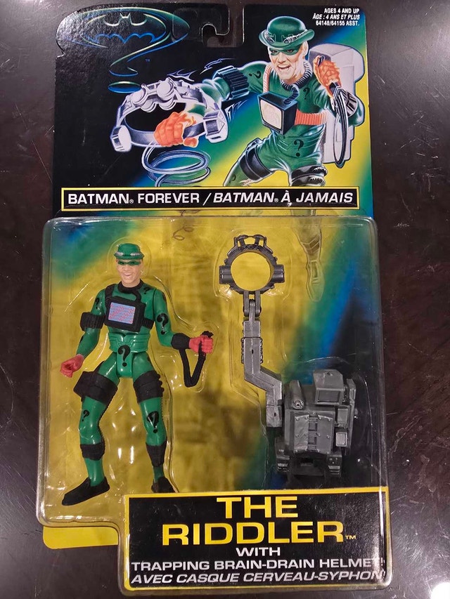Batman Forever Riddler Action Figure 1995 Kenner