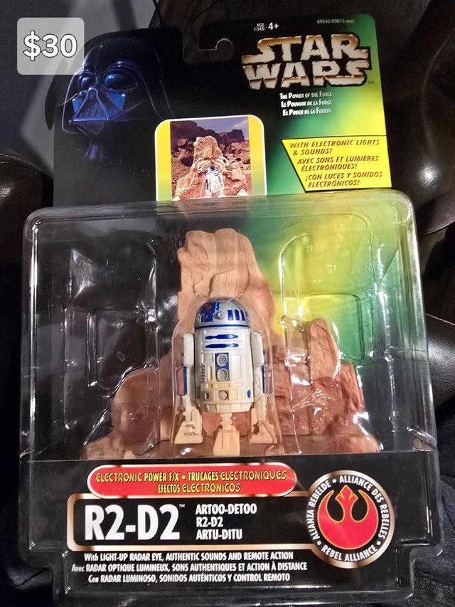 Star Wars R2-D2 Electronic Power FX Figure