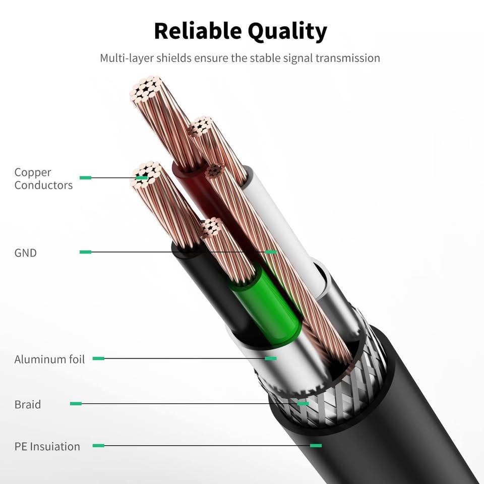 XXONE 20ft USB Cable - Type A-Male to B-Male, Gold-Plated - photo 5