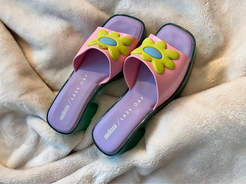 Lazy Oaf x Melissa Sandals (US 5)