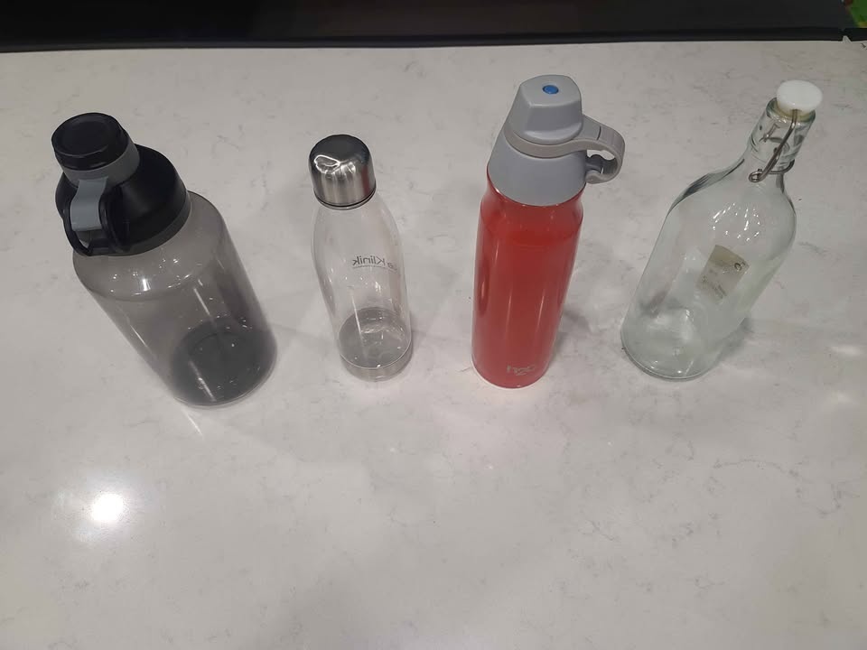 Water Bottles & Glass Bottle Set (4 Pieces) - photo 2
