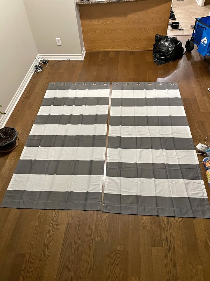 Mainstays Stripe Window Curtains