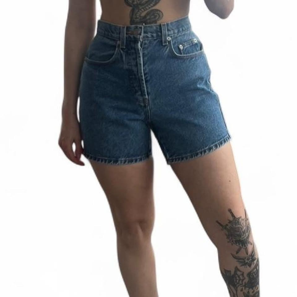 Vintage Easywear High-Waisted Denim Shorts - photo 4