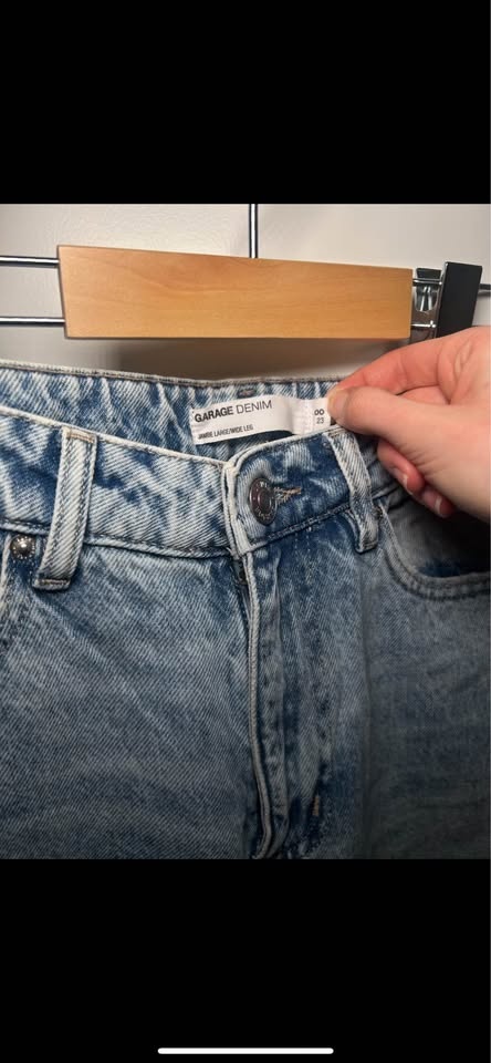 Garage Denim Ripped Wide Leg Jeans Size 00/23 - photo 3