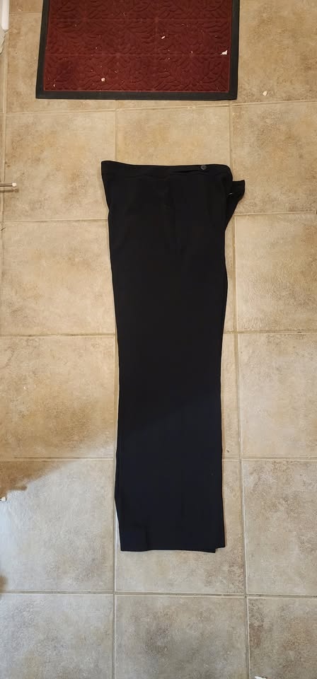 Laura Size 14 Button Detail Straight Leg Pull-On Pants - photo 3