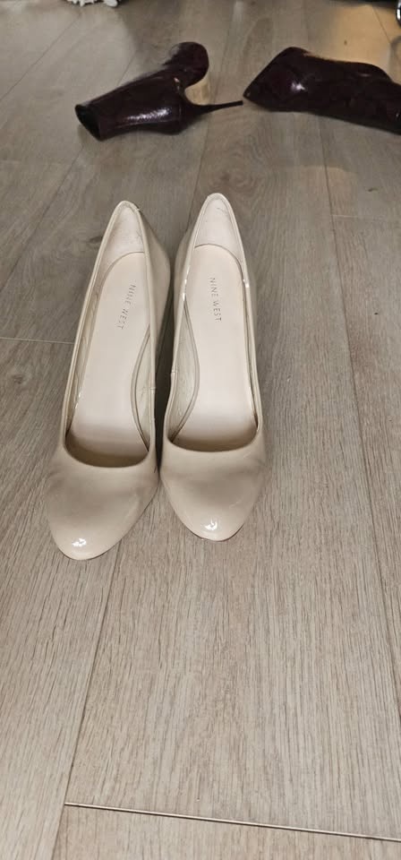 Nine West Beige Heels Size 11 - photo 3