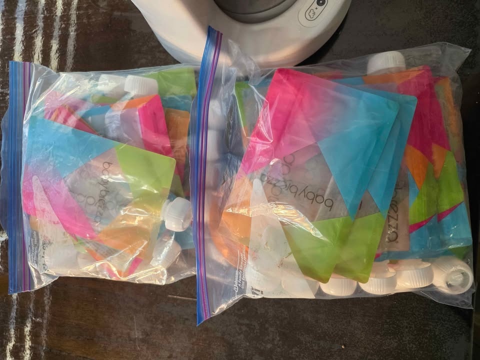 Baby Brezza Food Maker and Reusable Pouches - photo 3
