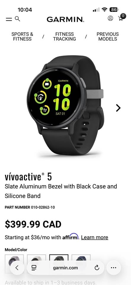Garmin vívoactive 5