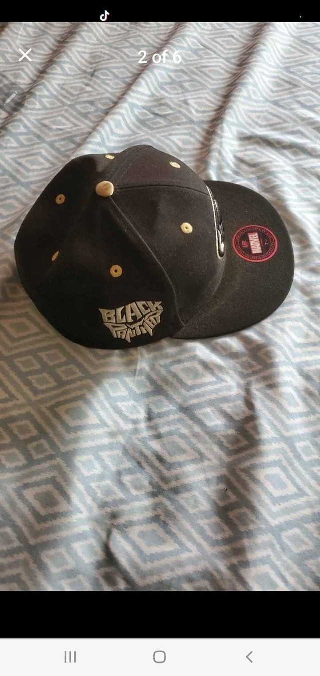 Black Panther Hat from Marvel and Lids - photo 5