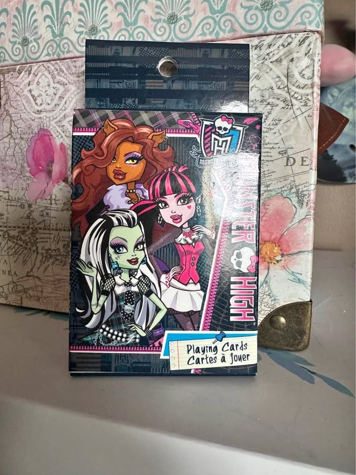 Monster High Playing Cards