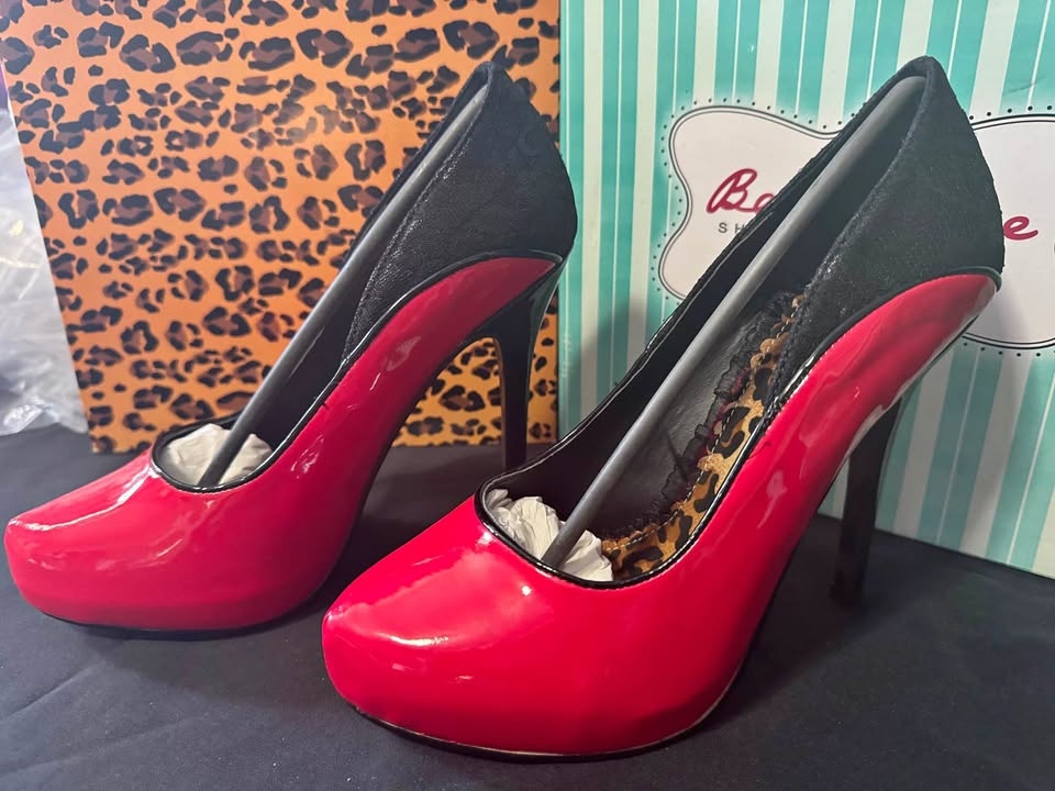 Bettie Page Heels by Ellie Size 10