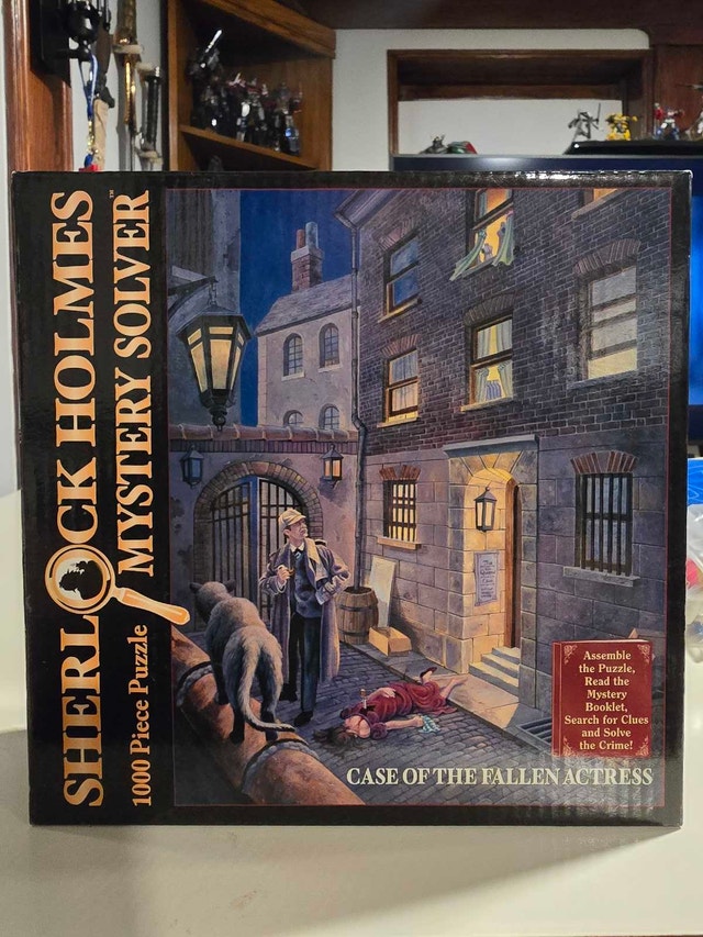 Sherlock Holmes Mystery Solver and Puzzle