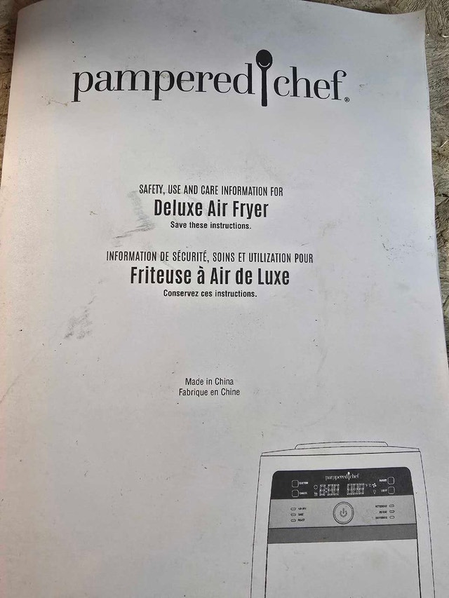 Pampered Chef Air Fryer - photo 3