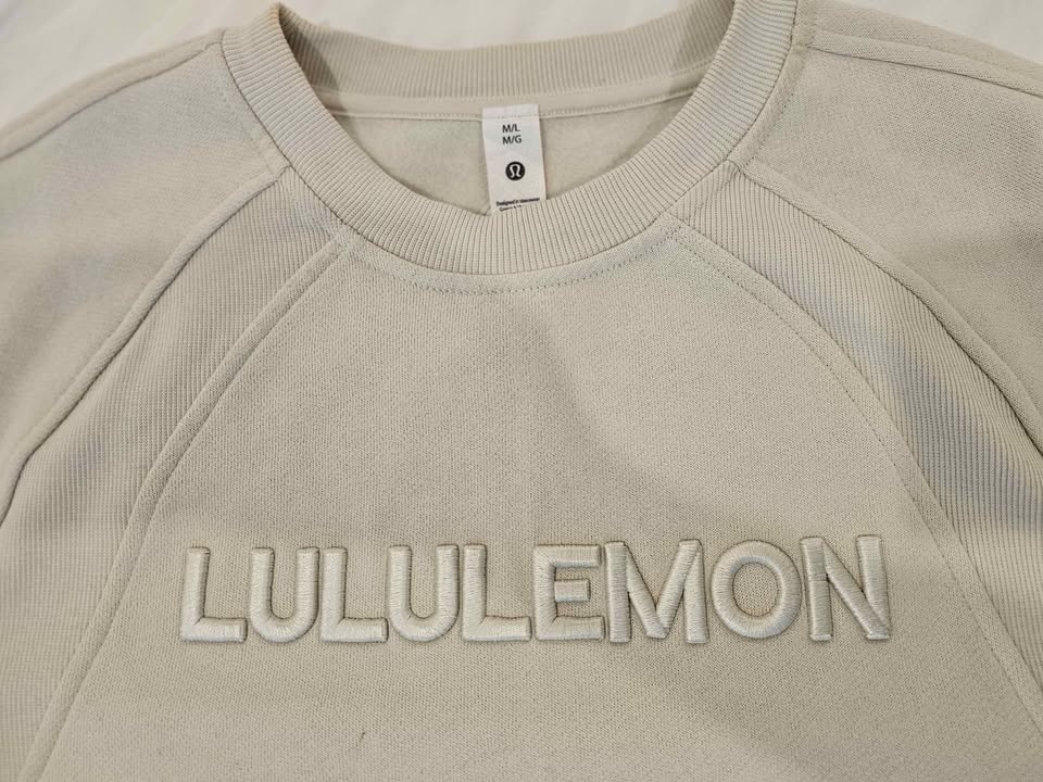 Lululemon sweatshirt M/L cream - photo 3