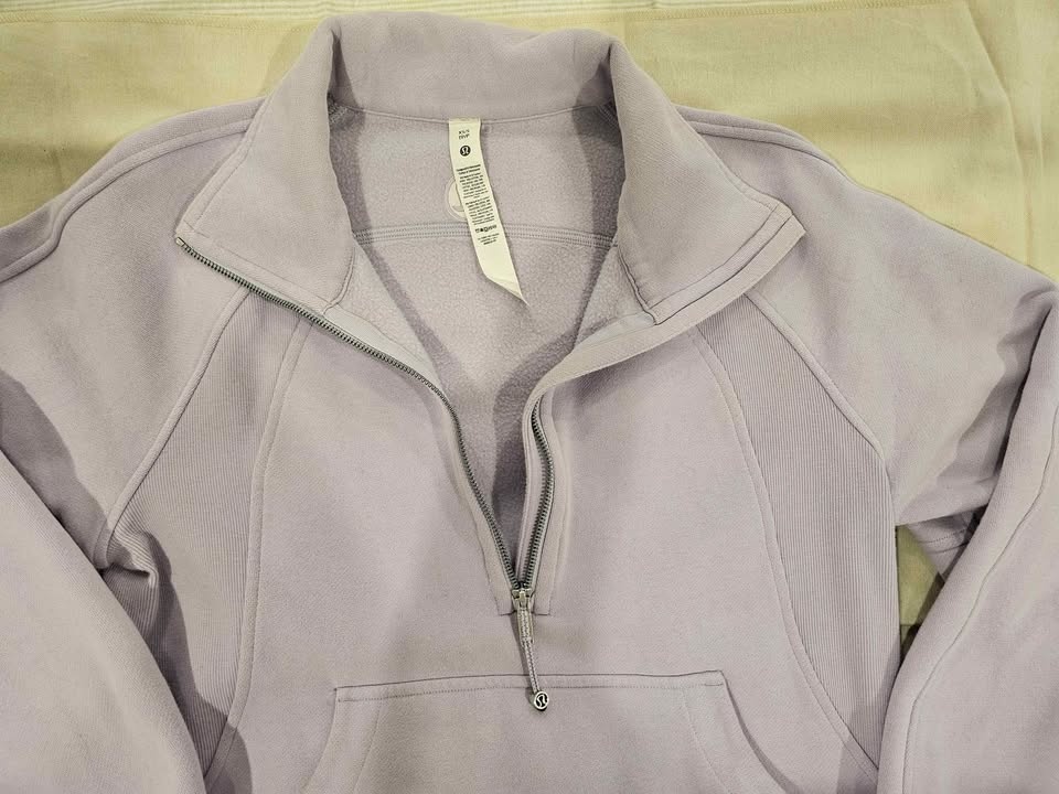 Lululemon Scuba Half-Zip Pullover Lavender XS/S - photo 4